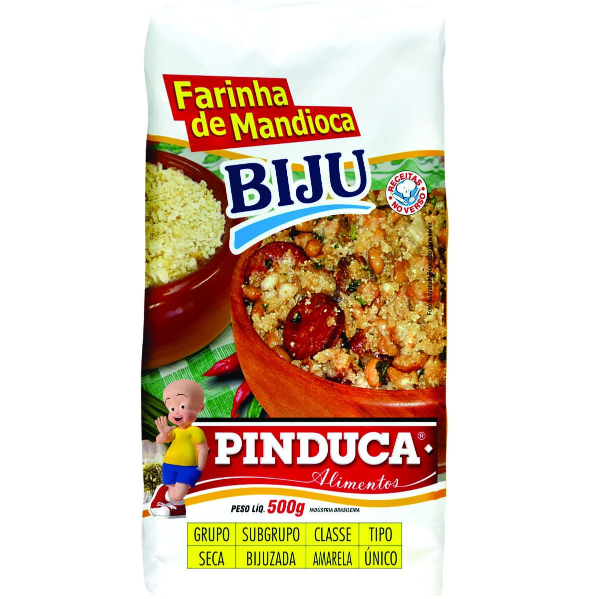 Farinha De Mandioca Biju Pinduca 500g