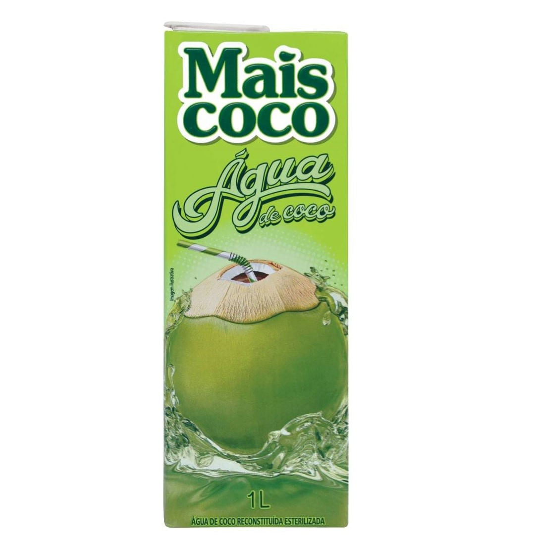 Água de Coco Mais Coco TP com 1L