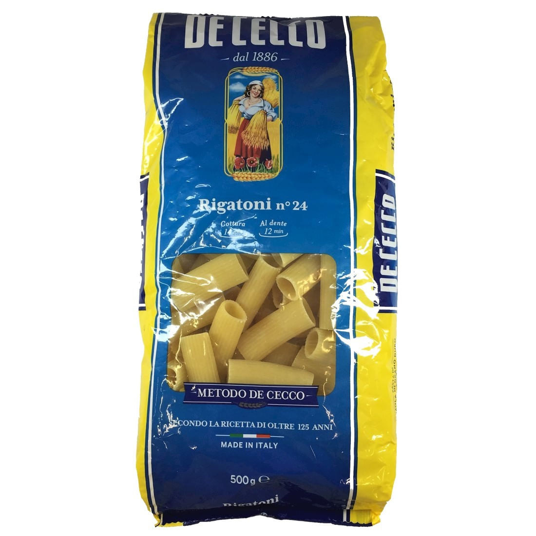 Rigatoni Italiano De Cecco Nº 24 500g