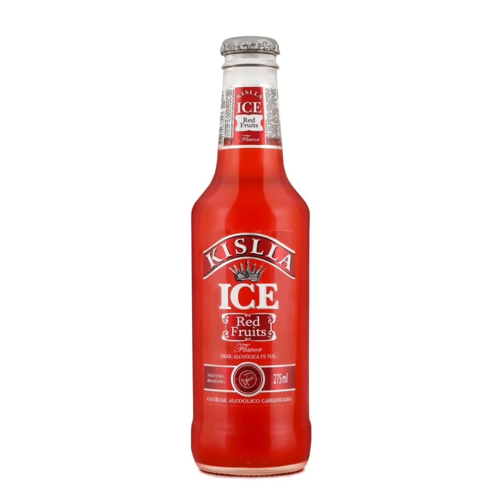 Vodka Ice Red Fruits Kislla Garrafa 275Ml