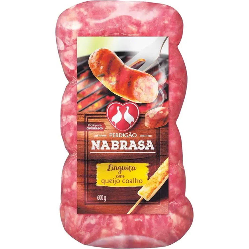 Linguiça Toscana Perdigão Queijo 600g