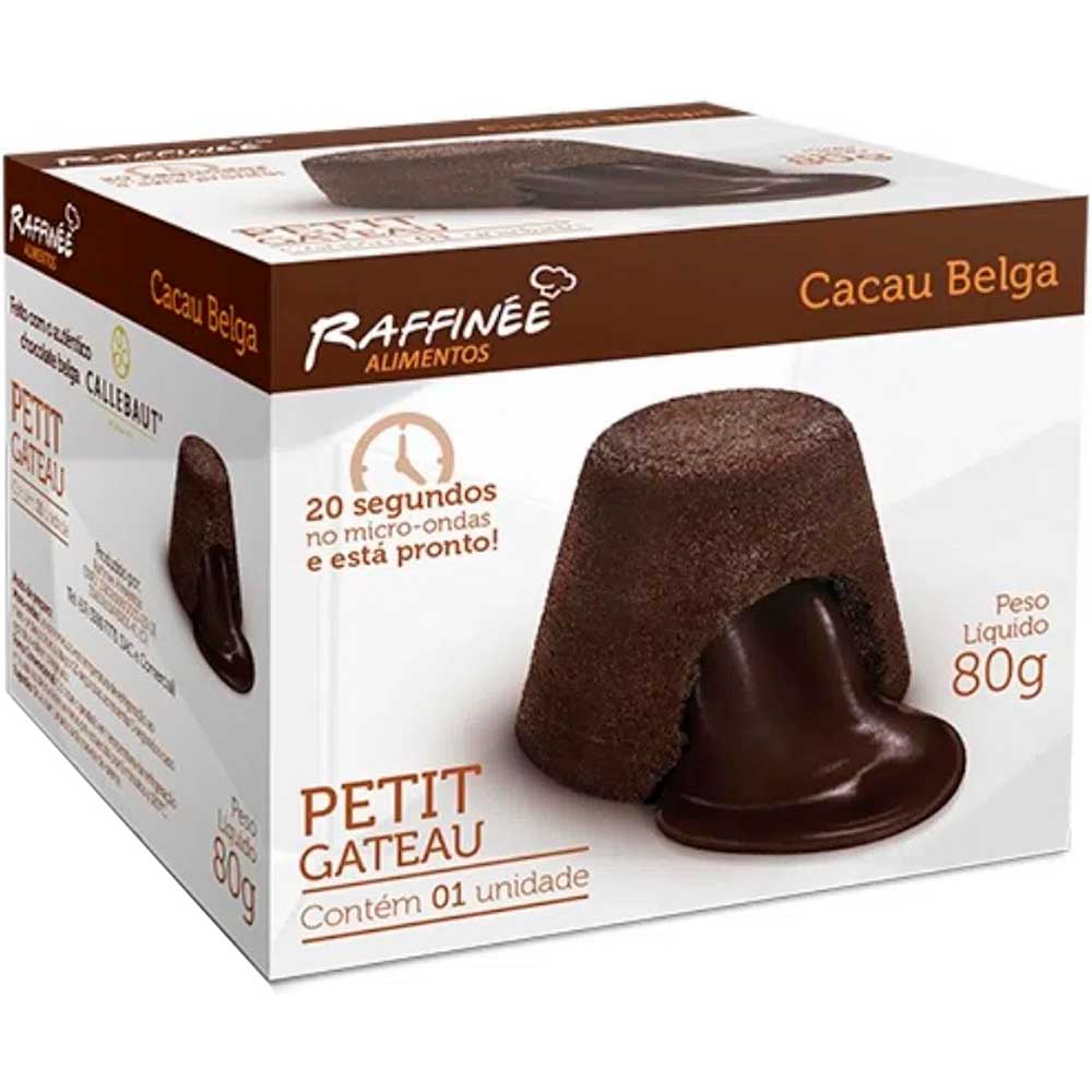 Petit Gateau Raffinée Cacau Belga 80g