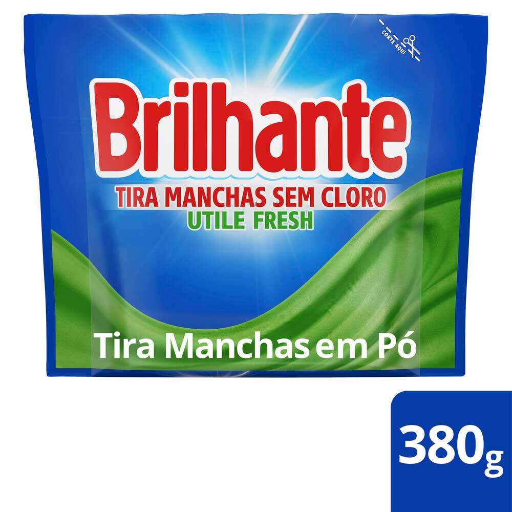 Tira Manchas em Pó Brilhante Utile Fresh Sem Cloro 380g