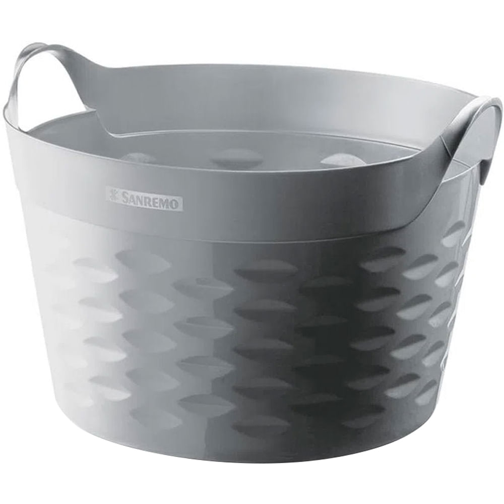 Cesto Organizador Circular Plástico Castor 3L Moolti Sanremo