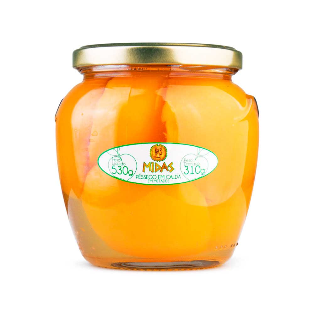Pêssego em Calda Midas 310g