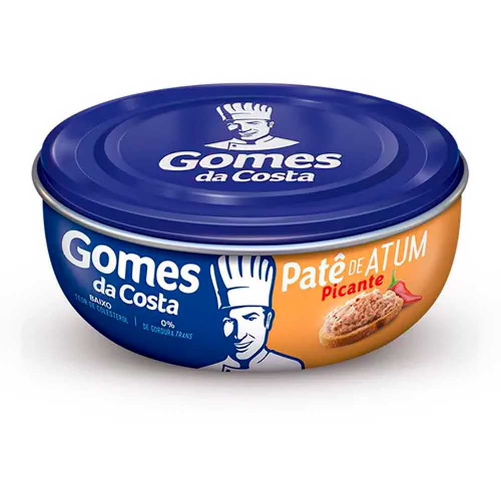 Patê de Atum Picante Gomes da Costa Lata 150g