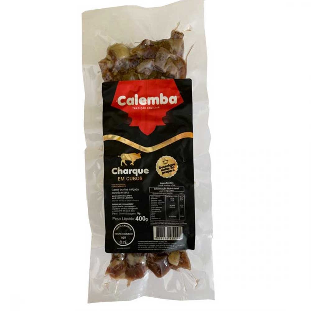 Charque CALEMBA em Cubos 400g