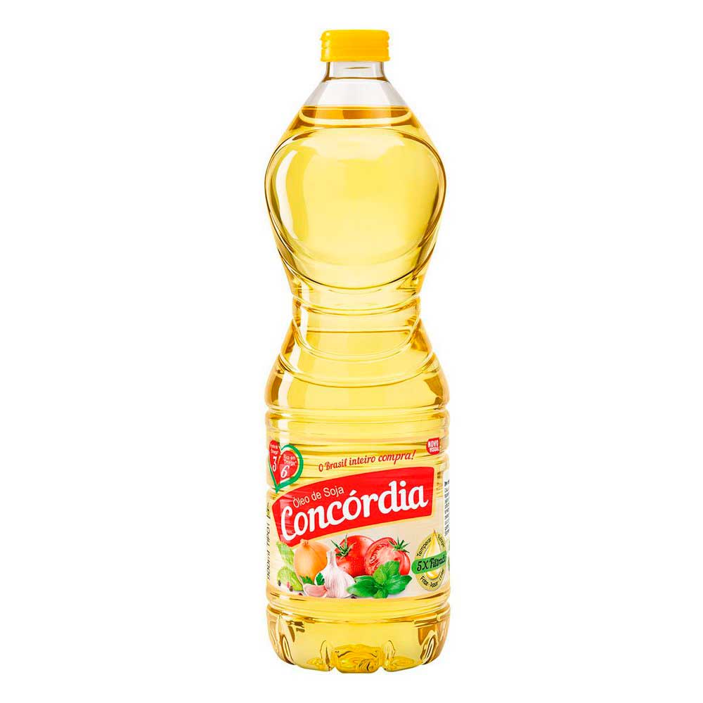 Óleo de Soja Tipo 1 Concórdia Garrafa 900ml