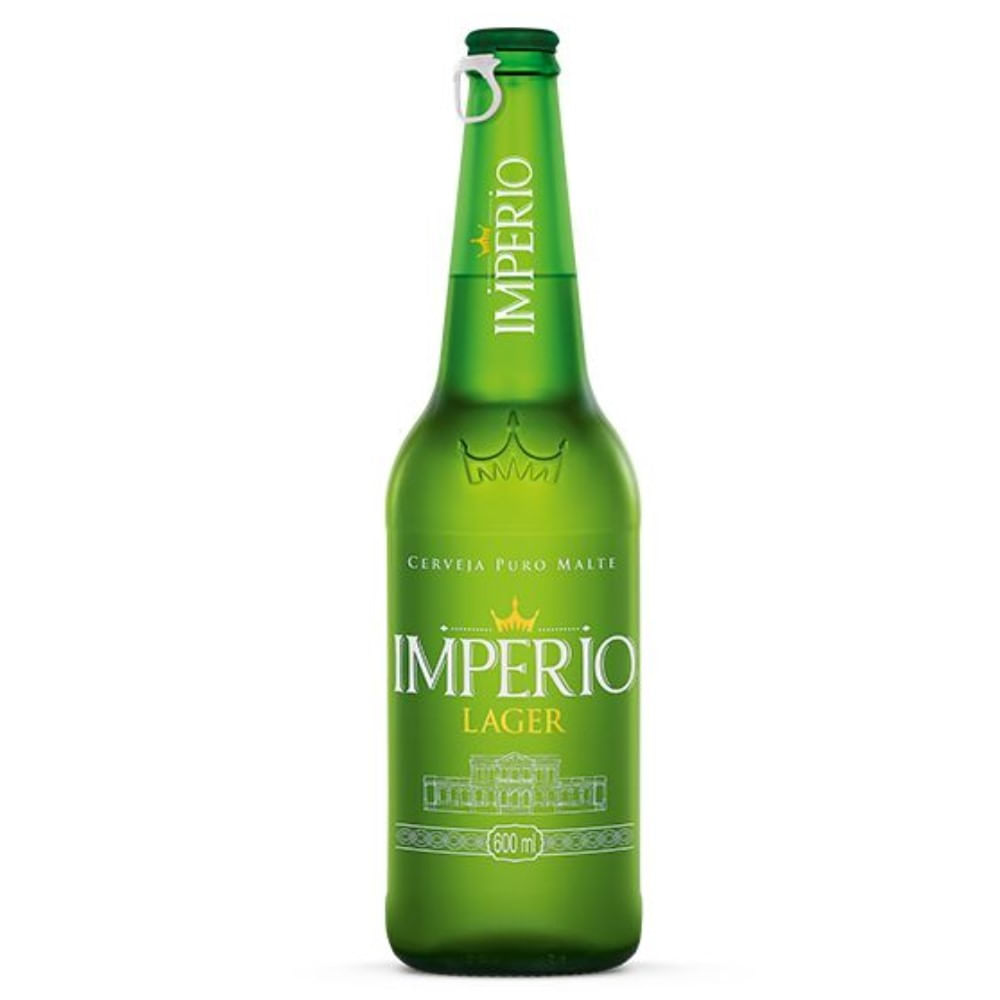 Cerveja Puro Malte Lager IMPÉRIO Garrafa 600ml