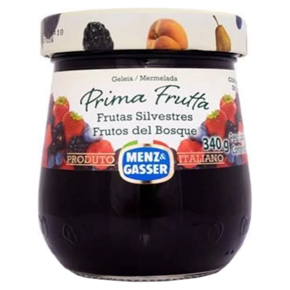 Geléia Italiana Menz&Gasser Prima Frutta Frutas Silvestres 340g