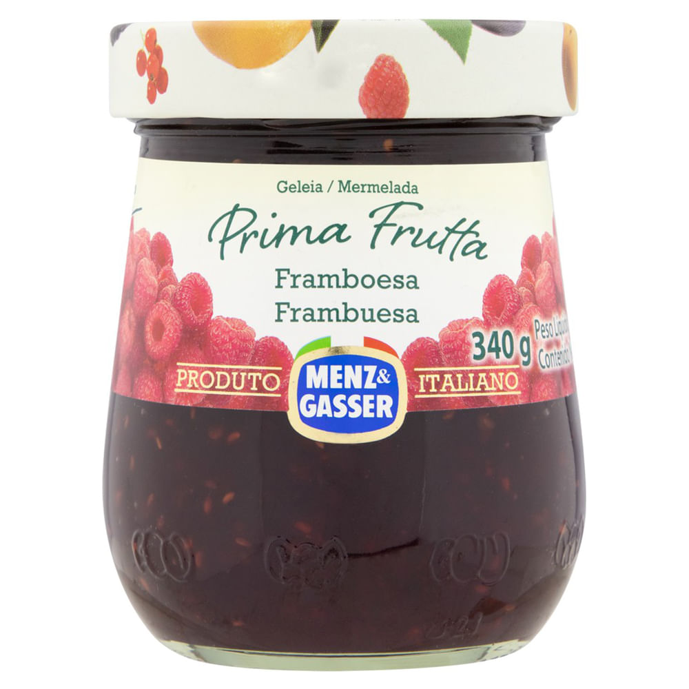 Geléia Italiana Menz&Gasser Prima Frutta Framboesa 340g