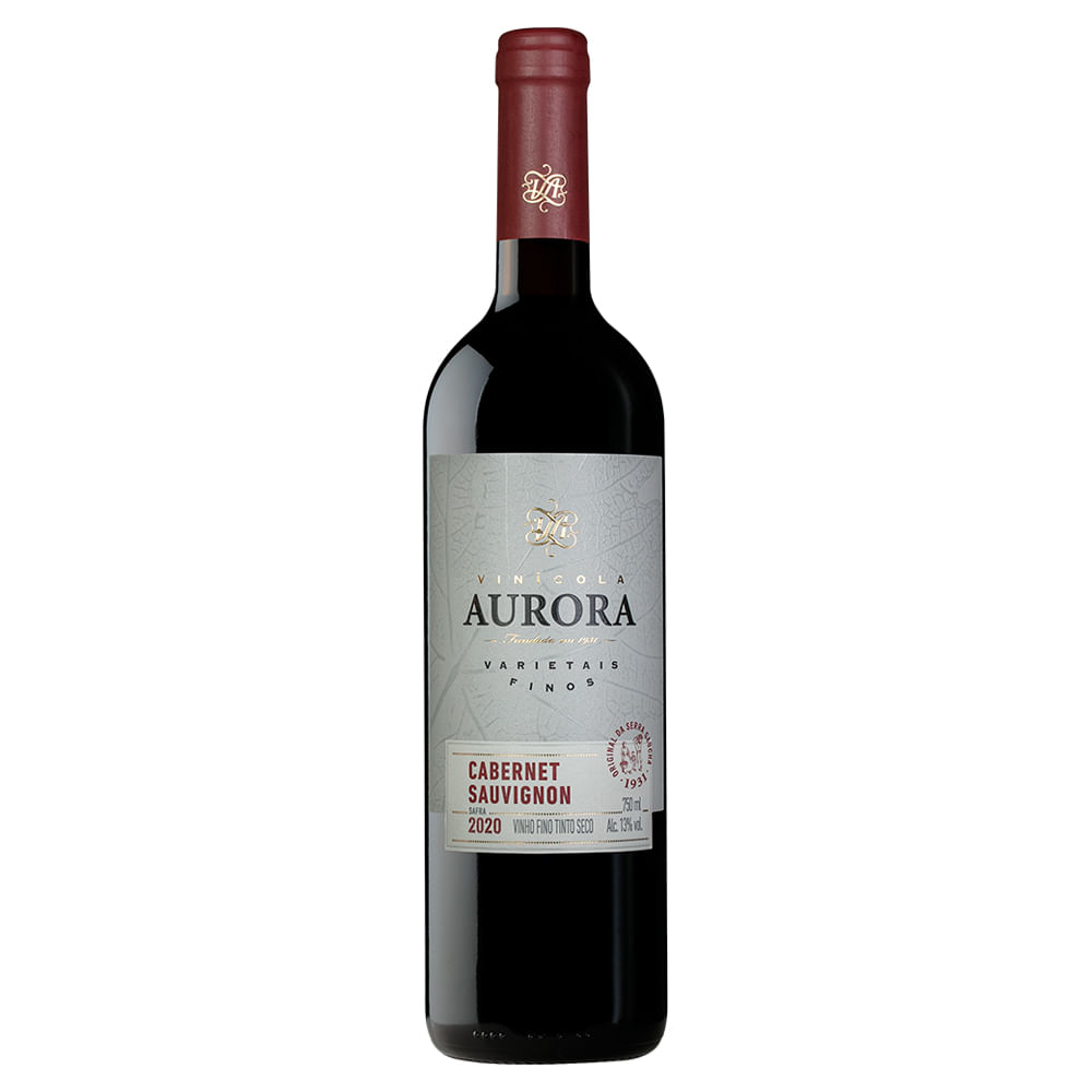 Vinho Nacional Aurora Varietal Cab Sauvignon Tto 750ml