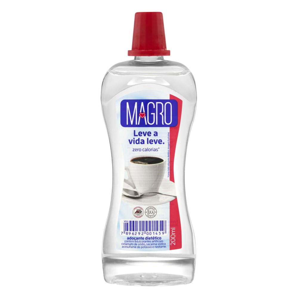 Adoçante Líquido Magro 200ml
