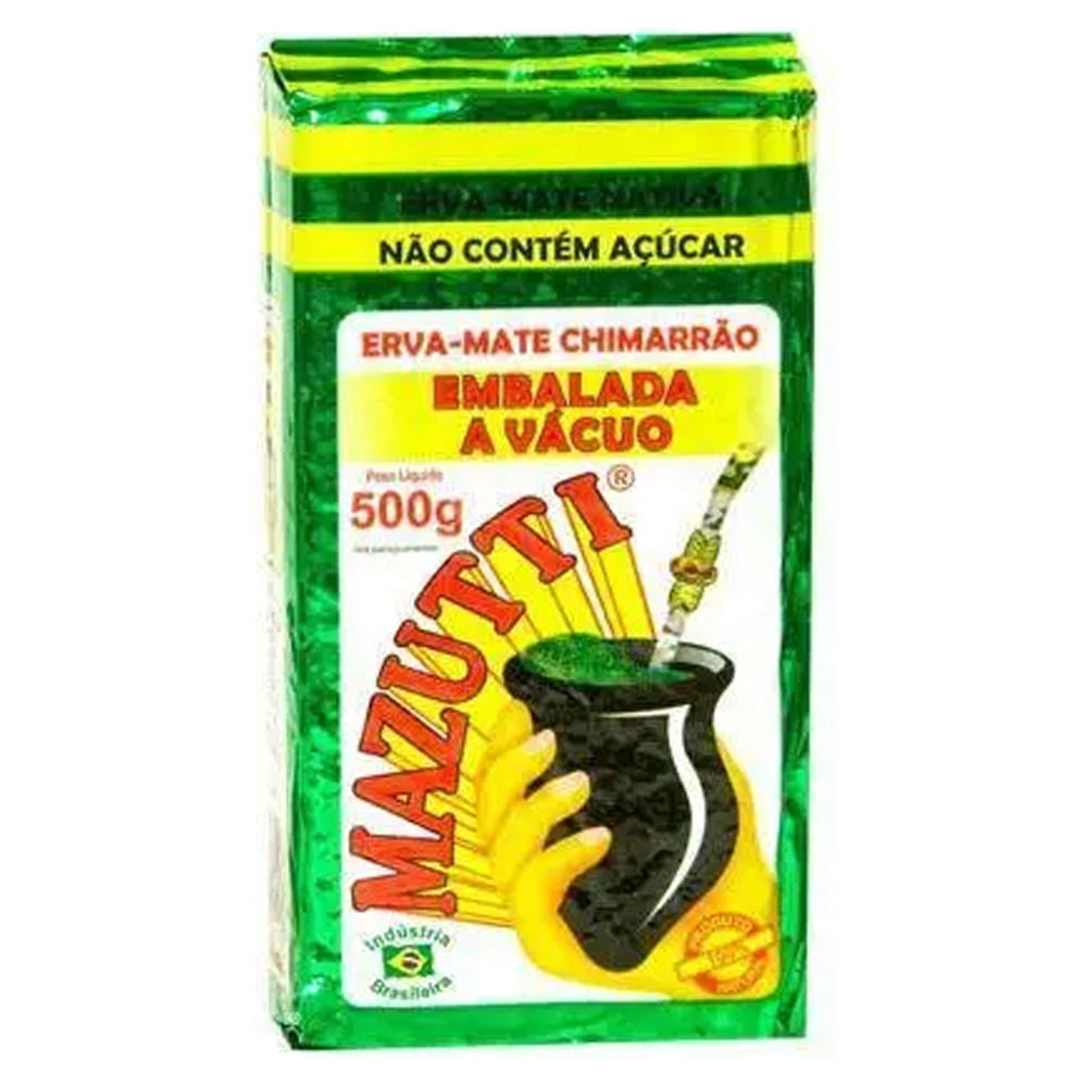 Erva Mate Mazutti Tradicional Vácuo 500g