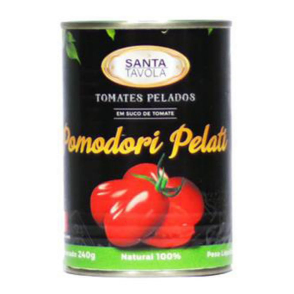 Tomate Pelado Santa Tavola Lata 400g