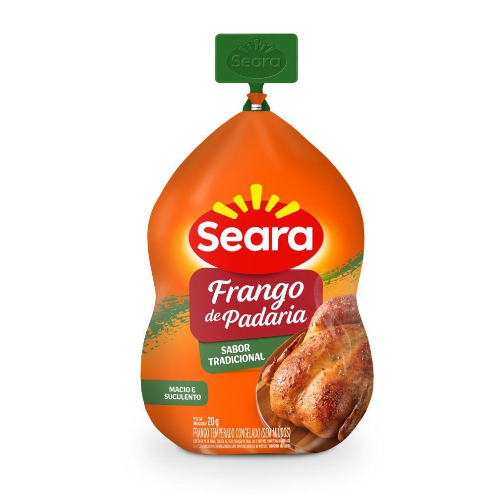 Frango Inteiro Seara de Padaria Tempero Tradicional
