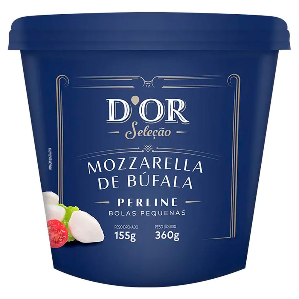 Queijo Mussarela de Búfala DOr Seleção Perline 155g