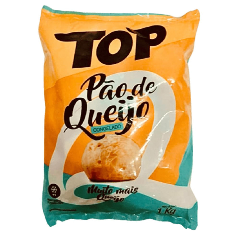Pão de Queijo Top Tradicional Pacote com 1kg