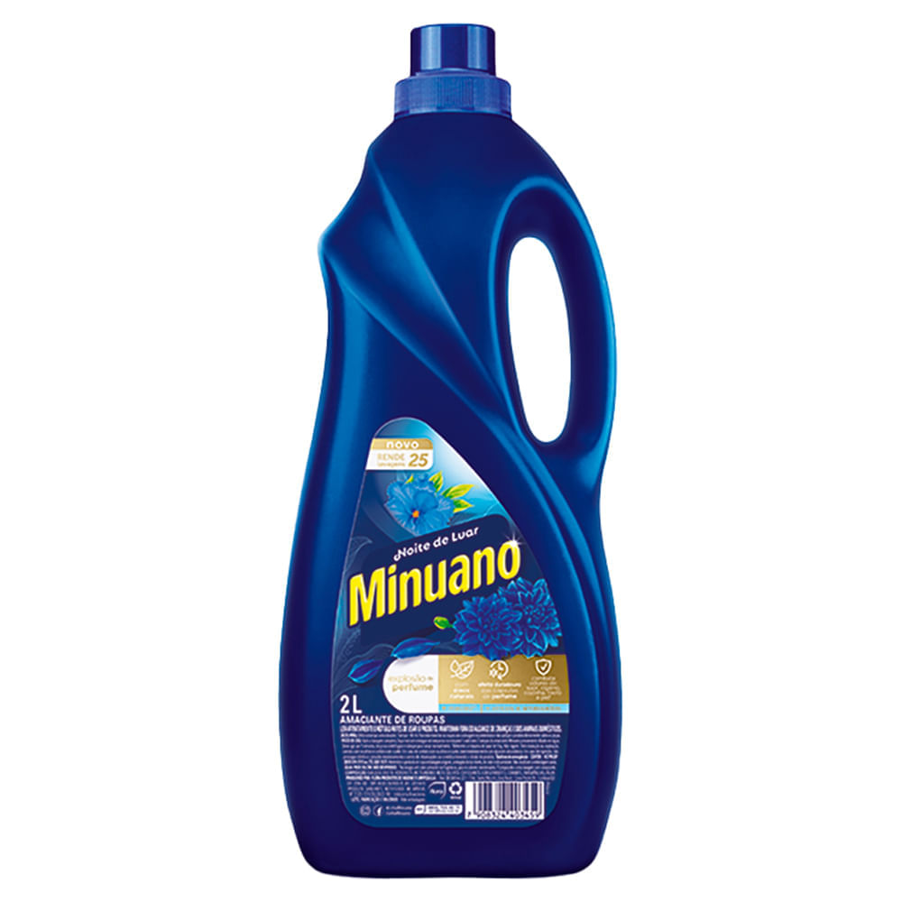 Amaciante de Roupas Minuano Noite de Luar 2L