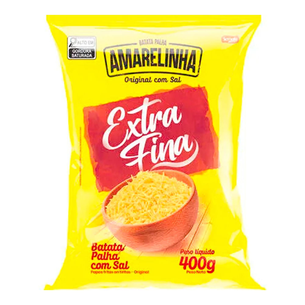 Batata Palha Amarelinha Extra Fina 400g