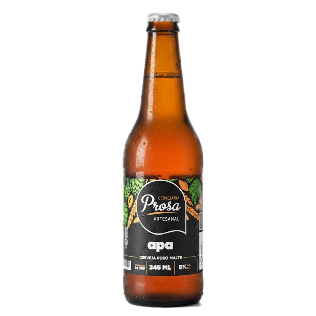 Cerveja Artesanal Prosa APA Long Neck 345ml